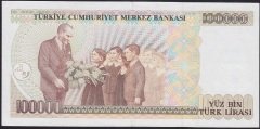 7.EMİSYON 2.TERTİP 100000 LİRA E64 973960 ÇÇT