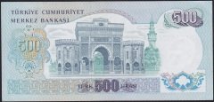 6.Emisyon 2.Tertip 500 Lira H40 163542 Çok Çok Temiz Çilaltı