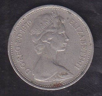 İNGİLTERE 5 PENCE 1970