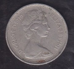 İNGİLTERE 5 PENCE 1970