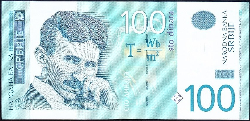 Sırbistan 100 Dinar 2013 Çilaltı Çil