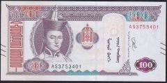 Moğolistan 100 Tugrik 2020 Çil