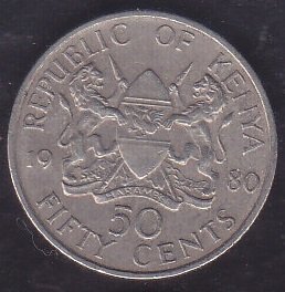 Kenya 50 Cent 1980