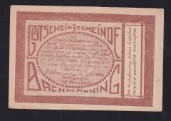 AVUSTURYA 50 HELLER NOTGELD 1920 ÇİL