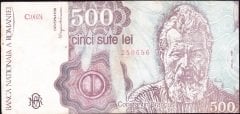 Romanya 500 Lei 1991 Çok Temiz +