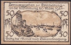 ALMANYA 50 PFENNİNG NOTGELD 1921 ÇİL
