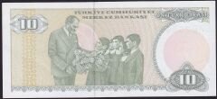 7.Emisyon 1.Tertip 10 Lira B58 268627 Çilaltı Çil