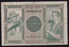 Almanya 50 Mark 1920 Çok Temiz