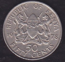 Kenya 50 Cent 1978