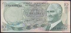 6.EMİSYON 2.TERTİP 10 LİRA I72 320732 ÇİLALTI