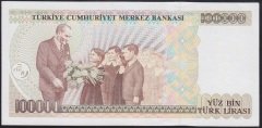7.EMİSYON 2.TERTİP 100000 LİRA E67 654478 ÇİLALTI