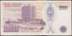 7.Emisyon 2.Tertip 20000 Lira G49 239342 Çok Temiz+