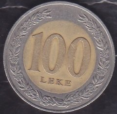 Arnavutluk 100 Leke 2000