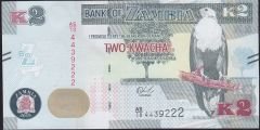 Zambia 2 Kwacha 2018 Çil Pick 56 - 222