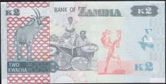 Zambia 2 Kwacha 2018 Çil Pick 56 - 222