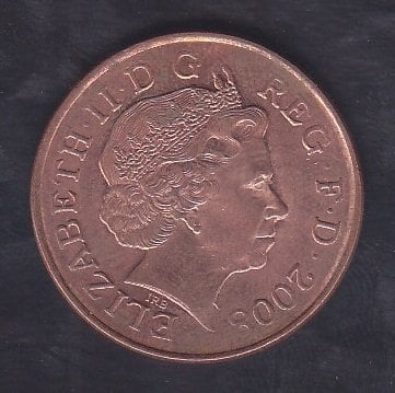 İNGİLTERE 2 PENCE 2008