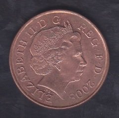 İNGİLTERE 2 PENCE 2008