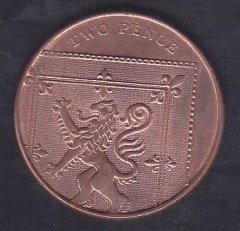 İNGİLTERE 2 PENCE 2008