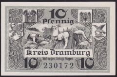 Almanya 10 Pfennig Notgeld 1920 Çil