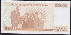 7.Emisyon 3.Tertip 100000 Lira H87 097601 Çilaltı