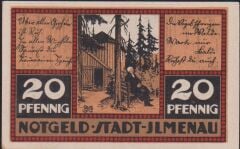 Almanya 20 Pfennig Notgeld 1921 Çil