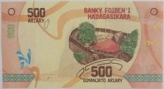 Madagaskar 500 Ariary 2017 Çil Pick 99