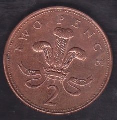 İNGİLTERE 2 PENCE 2007