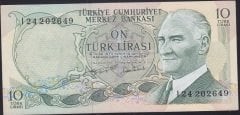 6.EMİSYON 2.TERTİP 10 LİRA I24 202649 ÇİLALTI