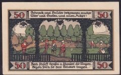 ALMANYA 50 PFENNİNG NOTGELD 1921 ÇİLALTI ÇİL