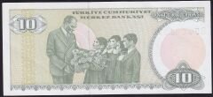 7.Emisyon 1.Tertip 10 Lira B50 601970 Çilaltı Çil