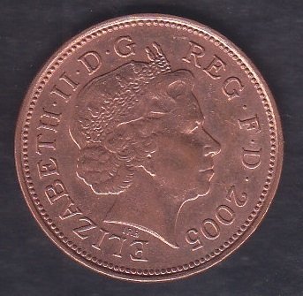 İNGİLTERE 2 PENCE 2005