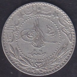 1327 / 6 REŞAT 20 PARA eski para