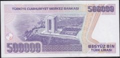 7.Emisyon 4.Tertip 500000 Lira H15 285212 Çilaltı Çil