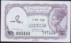 Mısır 5 Piastre 1940 ( 1971 ) Çil 444