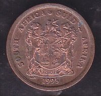 Güney Afrika 1 Cent 1995