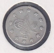 1293 / 29 ABDULHAMİT 1 KURUŞ GÜMÜŞ