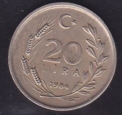 1984 Yılı 20 Lira