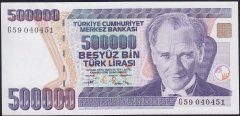 7.Emisyon 3.Tertip 500000 Lira G59 040451 Çil