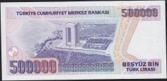 7.Emisyon 3.Tertip 500000 Lira G59 040451 Çil