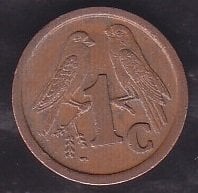 Güney Afrika 1 Cent 1991