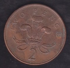 İNGİLTERE 2 PENCE 2002 eski para değerleri