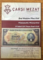 Çarşı Mezat Müzayede Kataloğu 19 Şubat 2017 Resimli 108 Sayfa