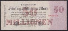 ALMANYA 50 MİLYON MARK 1923 ÇOK ÇOK TEMİZ