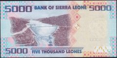 Sierra Leone 5000 Leones 2013 ÇİL Pick 32b