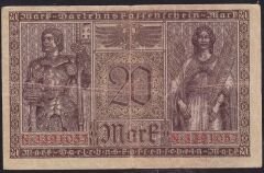 Almanya 20 Mark 1918 Çok Temiz