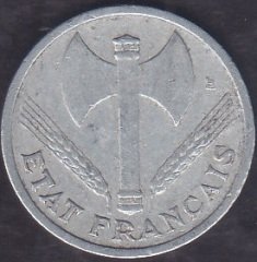 Fransa 1 Frank 1943