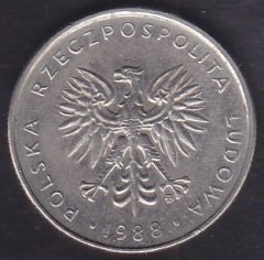 POLONYA 10 ZLOTY 1988