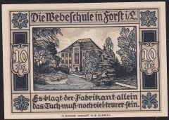 Almanya 10 Pfennig Notgeld 1921 Çil