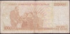 7.Emisyon 3.Tertip 100000 Lira H33 051829 Temiz