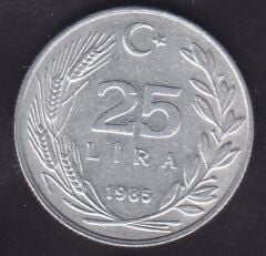 1985 Yılı 25 Lira